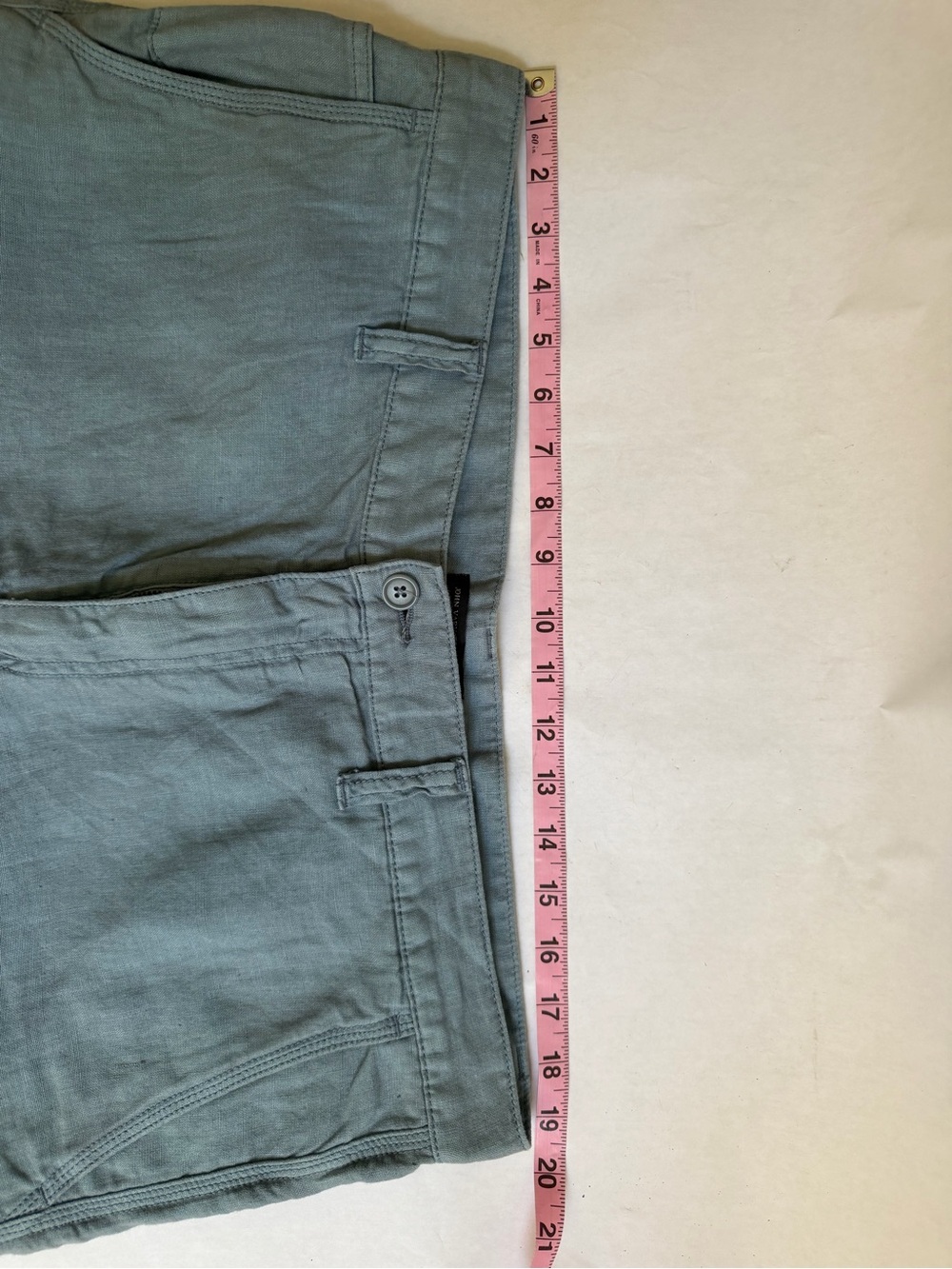 JOHN VARVATOS Linen shorts men’s size 38 new with tags - Picture 13 of 13
